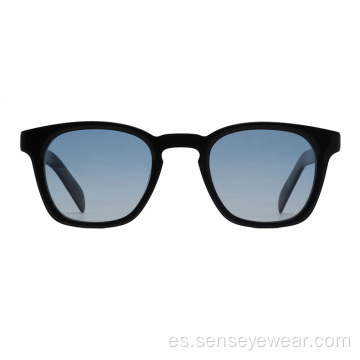 UV400 Eco Bio Vintage Acetato Sombras polarizadas Gafas de sol